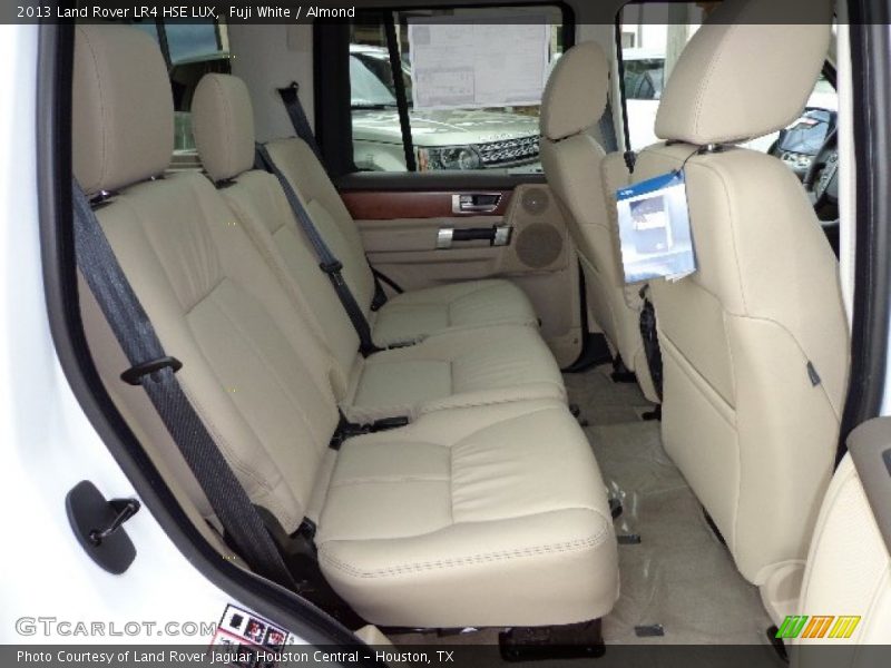 Rear Seat of 2013 LR4 HSE LUX