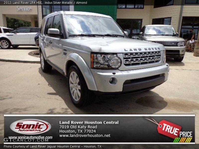 Indus Silver Metallic / Almond 2013 Land Rover LR4 HSE