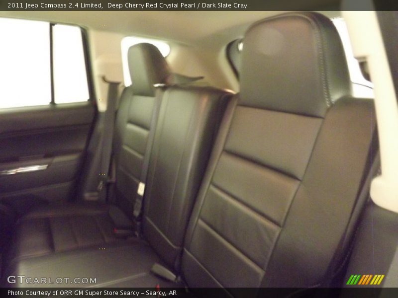 Deep Cherry Red Crystal Pearl / Dark Slate Gray 2011 Jeep Compass 2.4 Limited