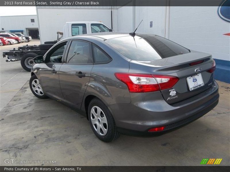 Sterling Gray / Charcoal Black 2013 Ford Focus S Sedan