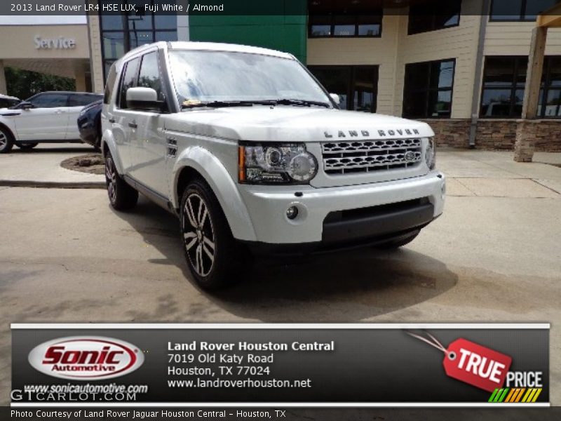 Fuji White / Almond 2013 Land Rover LR4 HSE LUX