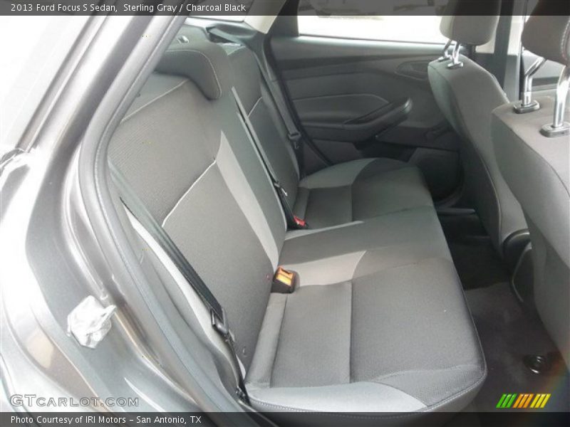 Sterling Gray / Charcoal Black 2013 Ford Focus S Sedan