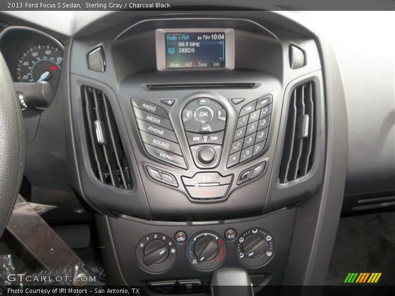 Sterling Gray / Charcoal Black 2013 Ford Focus S Sedan