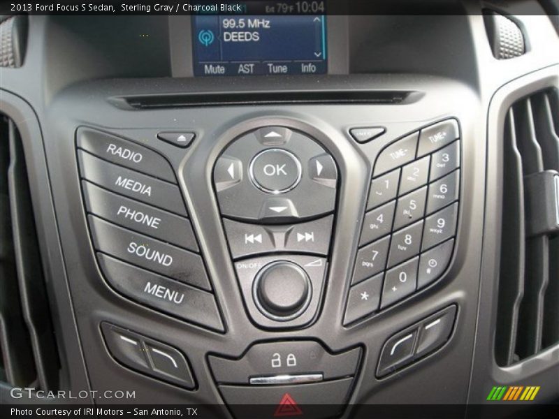 Sterling Gray / Charcoal Black 2013 Ford Focus S Sedan