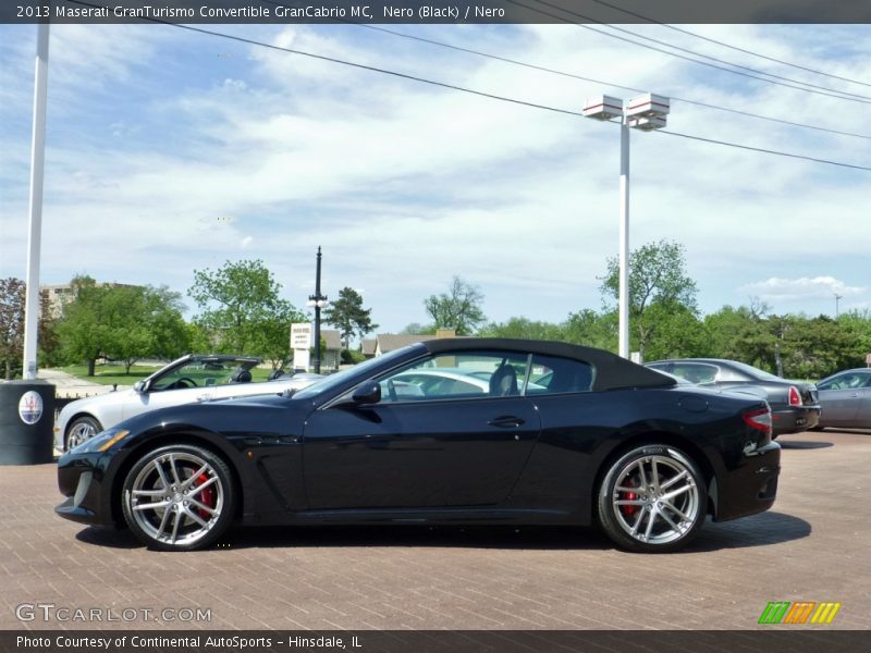  2013 GranTurismo Convertible GranCabrio MC Nero (Black)