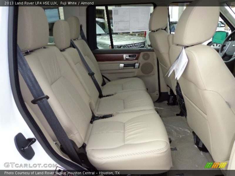 Rear Seat of 2013 LR4 HSE LUX