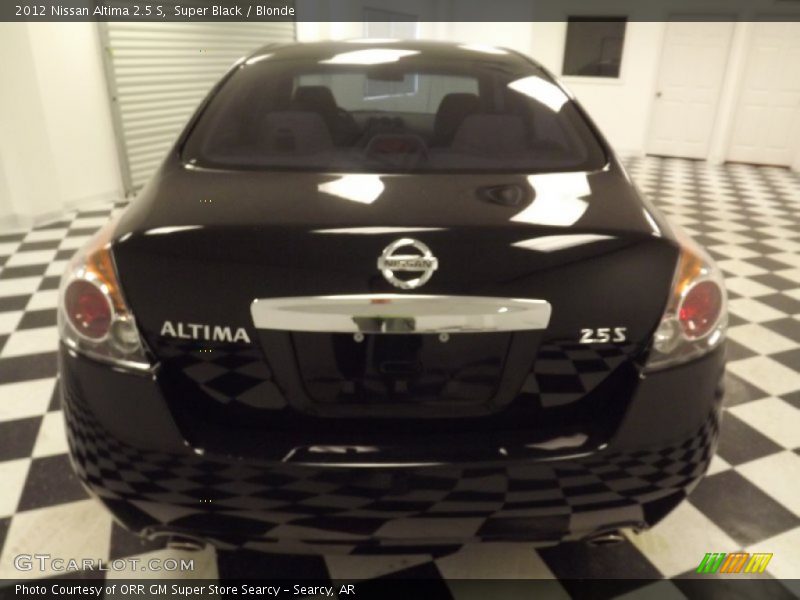 Super Black / Blonde 2012 Nissan Altima 2.5 S