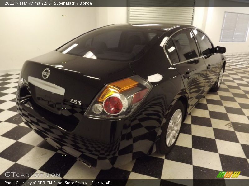 Super Black / Blonde 2012 Nissan Altima 2.5 S