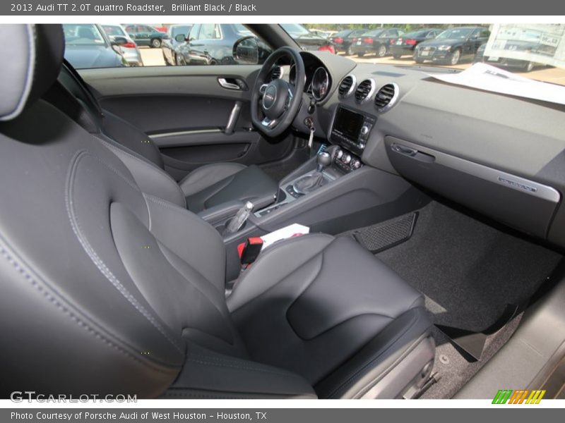 Brilliant Black / Black 2013 Audi TT 2.0T quattro Roadster