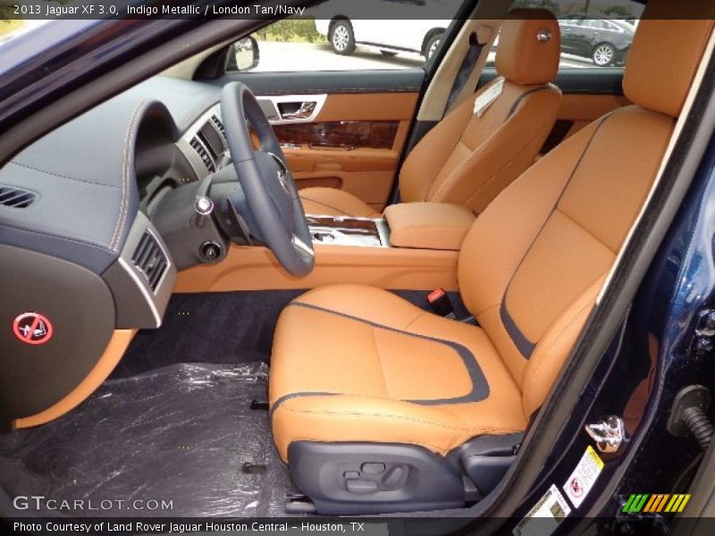  2013 XF 3.0 London Tan/Navy Interior