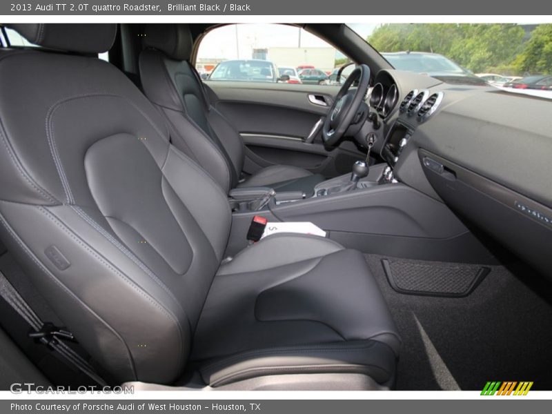 Brilliant Black / Black 2013 Audi TT 2.0T quattro Roadster