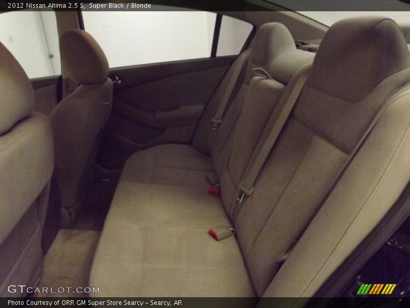 Super Black / Blonde 2012 Nissan Altima 2.5 S