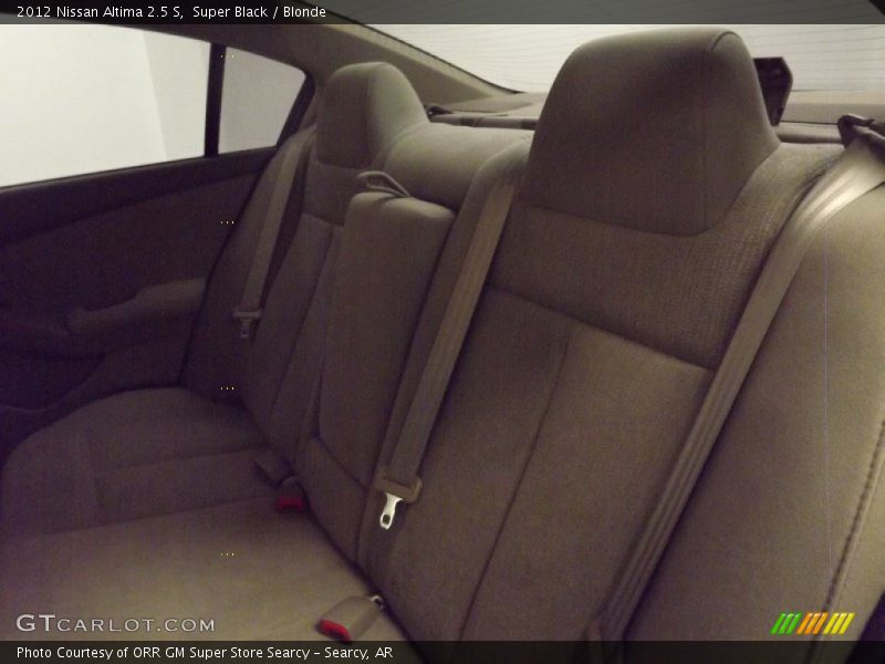 Super Black / Blonde 2012 Nissan Altima 2.5 S