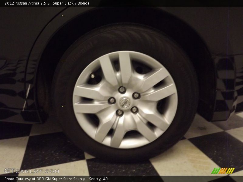 Super Black / Blonde 2012 Nissan Altima 2.5 S