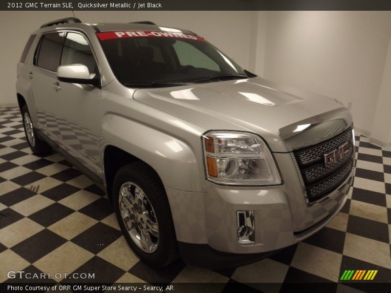 Quicksilver Metallic / Jet Black 2012 GMC Terrain SLE