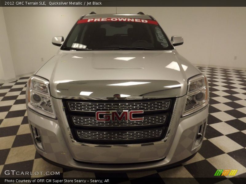 Quicksilver Metallic / Jet Black 2012 GMC Terrain SLE