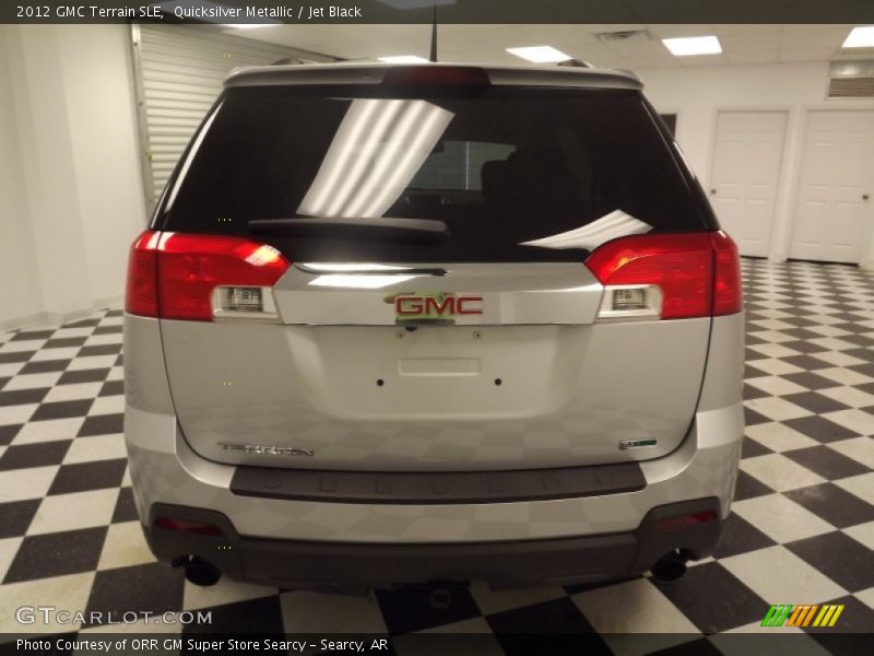 Quicksilver Metallic / Jet Black 2012 GMC Terrain SLE