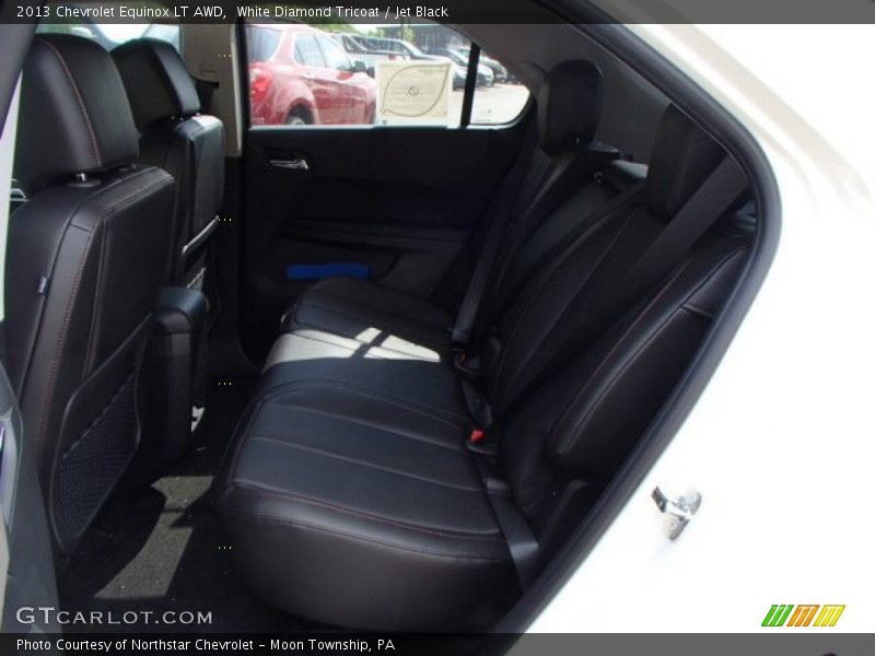 White Diamond Tricoat / Jet Black 2013 Chevrolet Equinox LT AWD