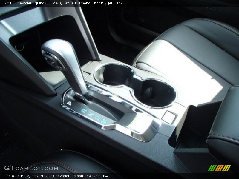 White Diamond Tricoat / Jet Black 2013 Chevrolet Equinox LT AWD