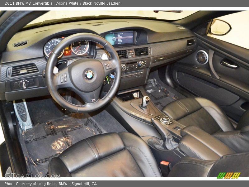 Black Novillo Leather Interior - 2011 M3 Convertible 