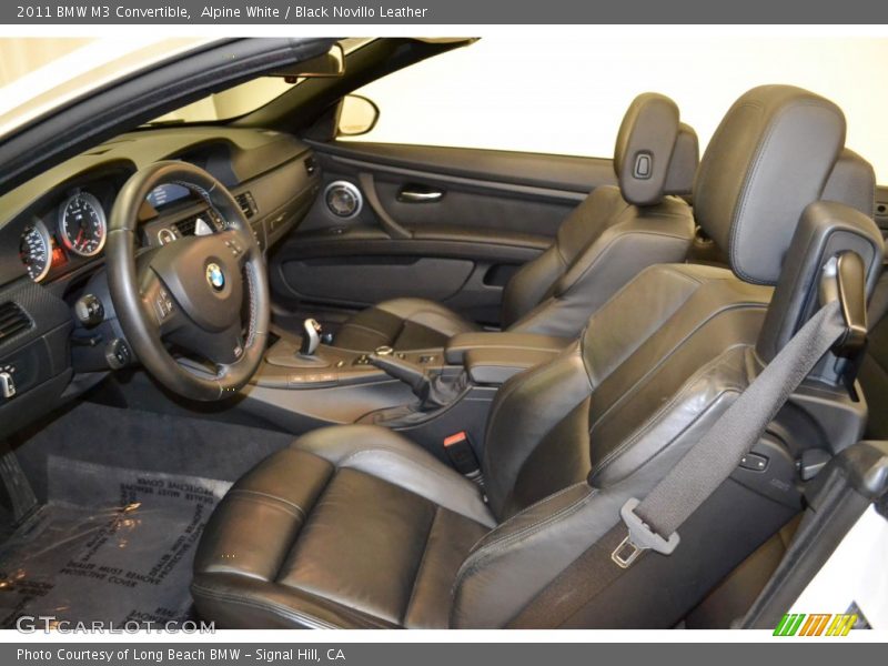 Front Seat of 2011 M3 Convertible