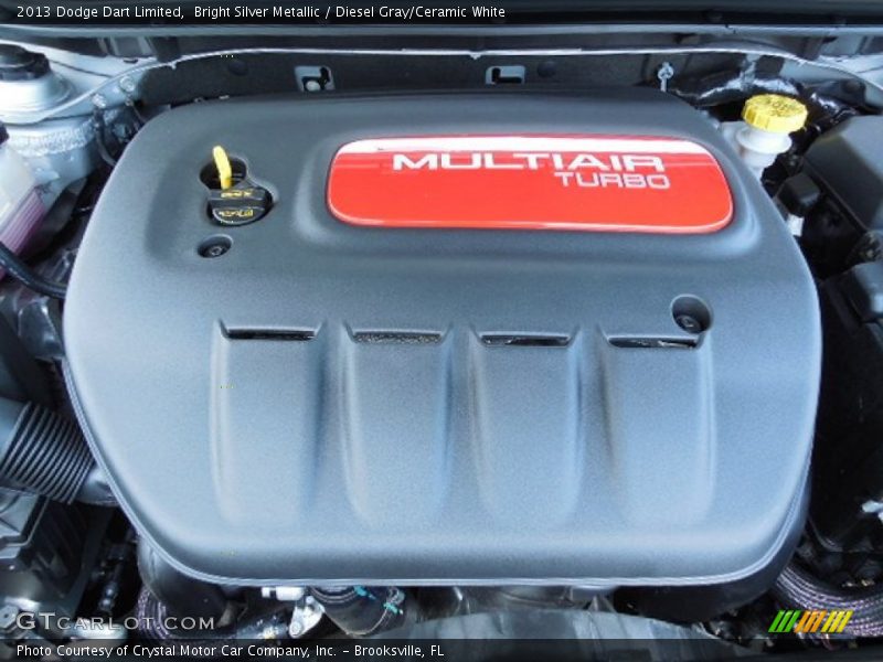  2013 Dart Limited Engine - 1.4 Liter Turbocharged SOHC 16-Valve MultiAir 4 Cylinder