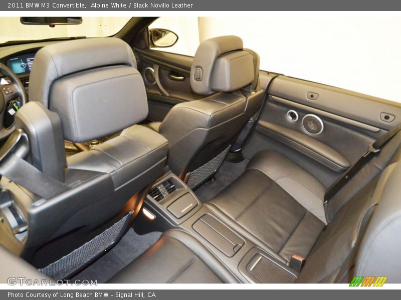 Rear Seat of 2011 M3 Convertible