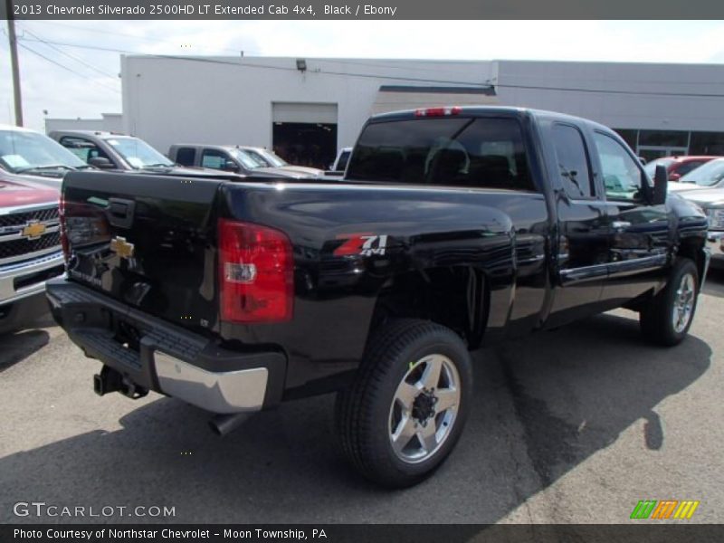 Black / Ebony 2013 Chevrolet Silverado 2500HD LT Extended Cab 4x4