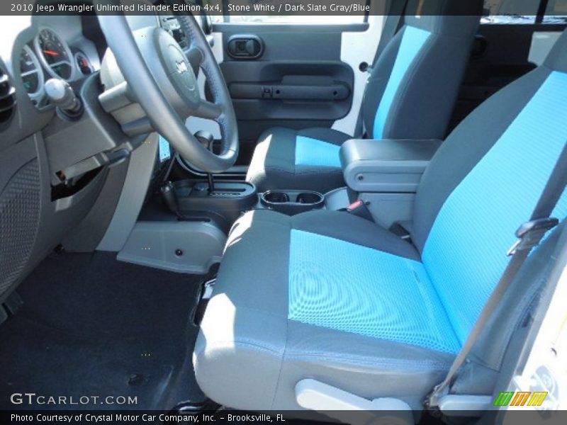 Stone White / Dark Slate Gray/Blue 2010 Jeep Wrangler Unlimited Islander Edition 4x4