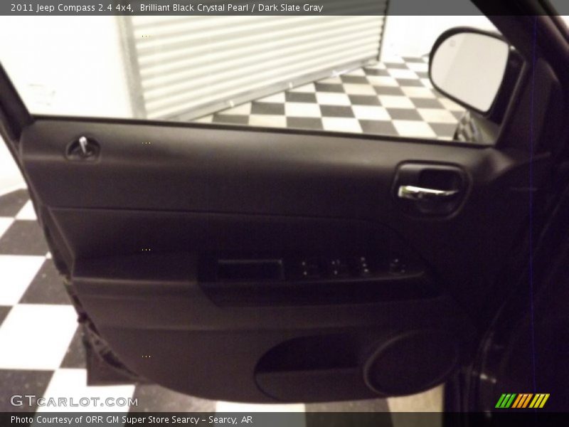 Brilliant Black Crystal Pearl / Dark Slate Gray 2011 Jeep Compass 2.4 4x4