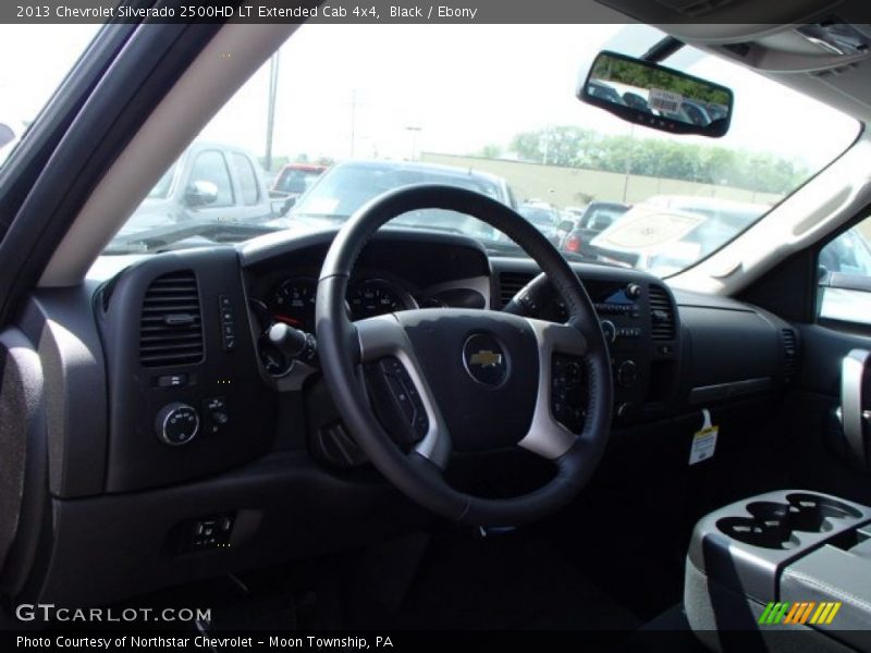 Black / Ebony 2013 Chevrolet Silverado 2500HD LT Extended Cab 4x4