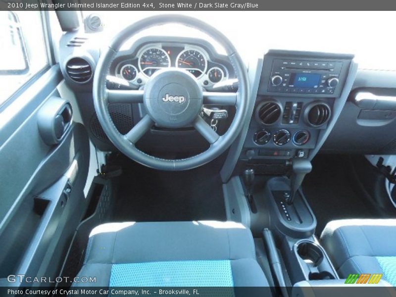 Stone White / Dark Slate Gray/Blue 2010 Jeep Wrangler Unlimited Islander Edition 4x4