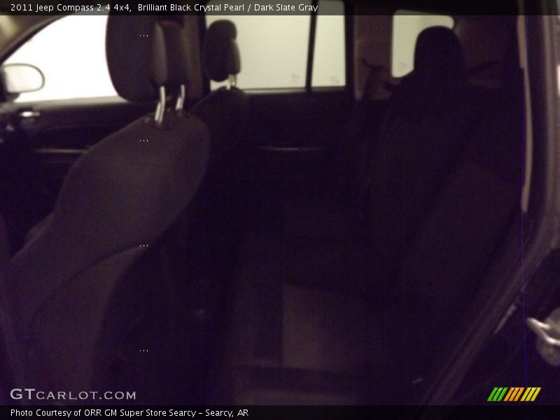 Brilliant Black Crystal Pearl / Dark Slate Gray 2011 Jeep Compass 2.4 4x4