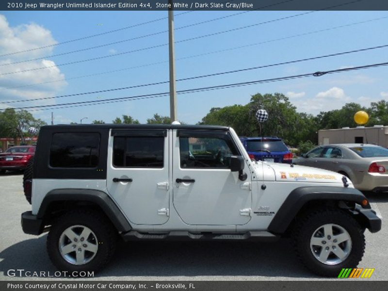 Stone White / Dark Slate Gray/Blue 2010 Jeep Wrangler Unlimited Islander Edition 4x4