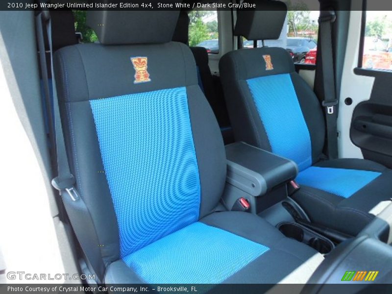 Stone White / Dark Slate Gray/Blue 2010 Jeep Wrangler Unlimited Islander Edition 4x4