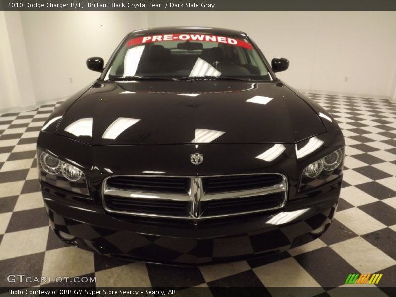 Brilliant Black Crystal Pearl / Dark Slate Gray 2010 Dodge Charger R/T