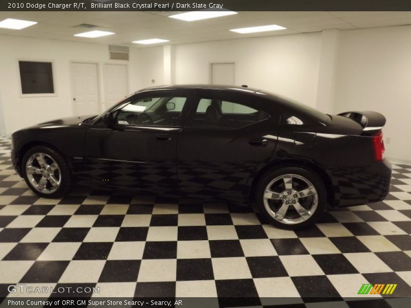 Brilliant Black Crystal Pearl / Dark Slate Gray 2010 Dodge Charger R/T