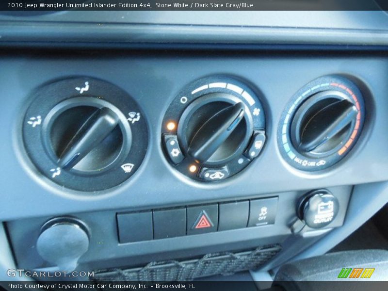 Stone White / Dark Slate Gray/Blue 2010 Jeep Wrangler Unlimited Islander Edition 4x4