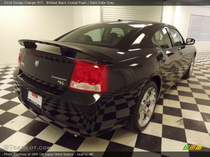 Brilliant Black Crystal Pearl / Dark Slate Gray 2010 Dodge Charger R/T