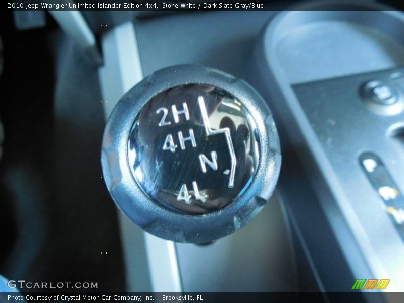 Stone White / Dark Slate Gray/Blue 2010 Jeep Wrangler Unlimited Islander Edition 4x4