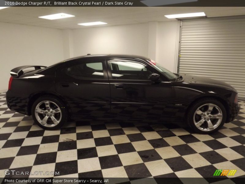 Brilliant Black Crystal Pearl / Dark Slate Gray 2010 Dodge Charger R/T