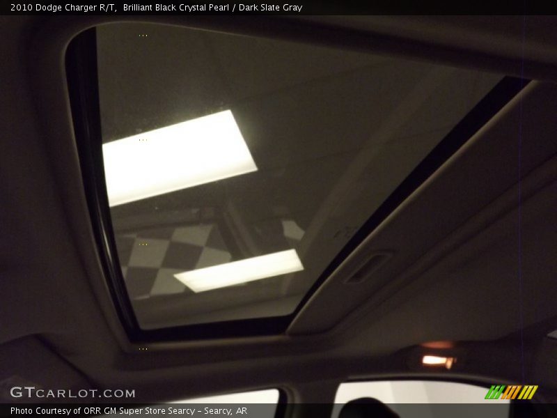 Brilliant Black Crystal Pearl / Dark Slate Gray 2010 Dodge Charger R/T