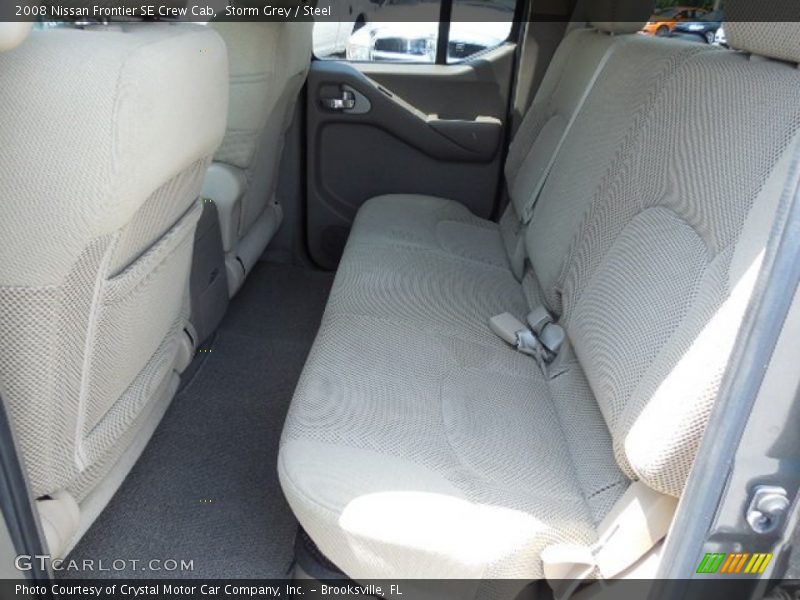 Storm Grey / Steel 2008 Nissan Frontier SE Crew Cab