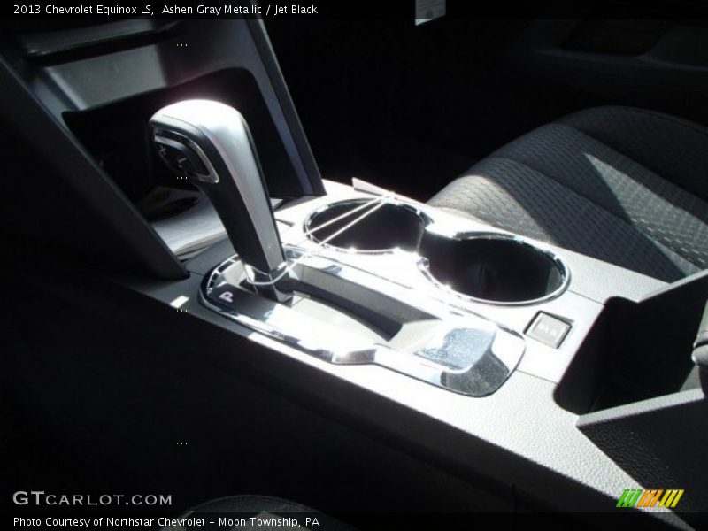 Ashen Gray Metallic / Jet Black 2013 Chevrolet Equinox LS