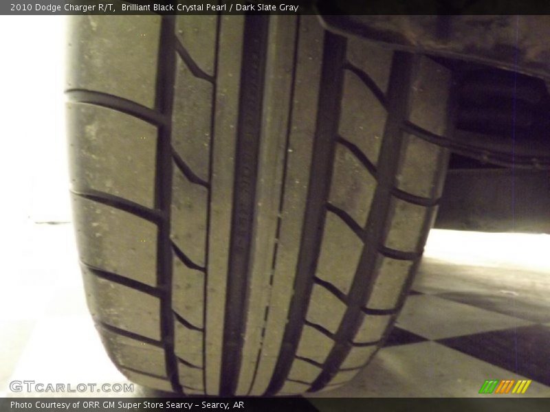 Brilliant Black Crystal Pearl / Dark Slate Gray 2010 Dodge Charger R/T