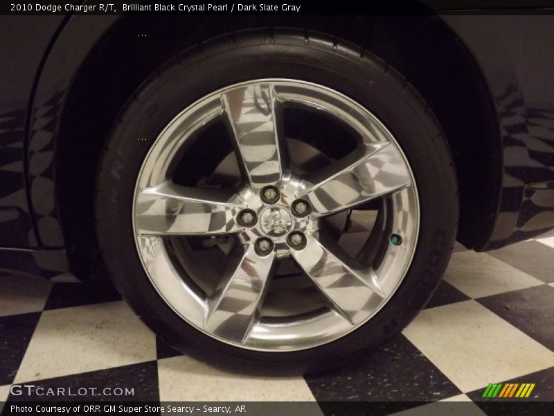 Brilliant Black Crystal Pearl / Dark Slate Gray 2010 Dodge Charger R/T