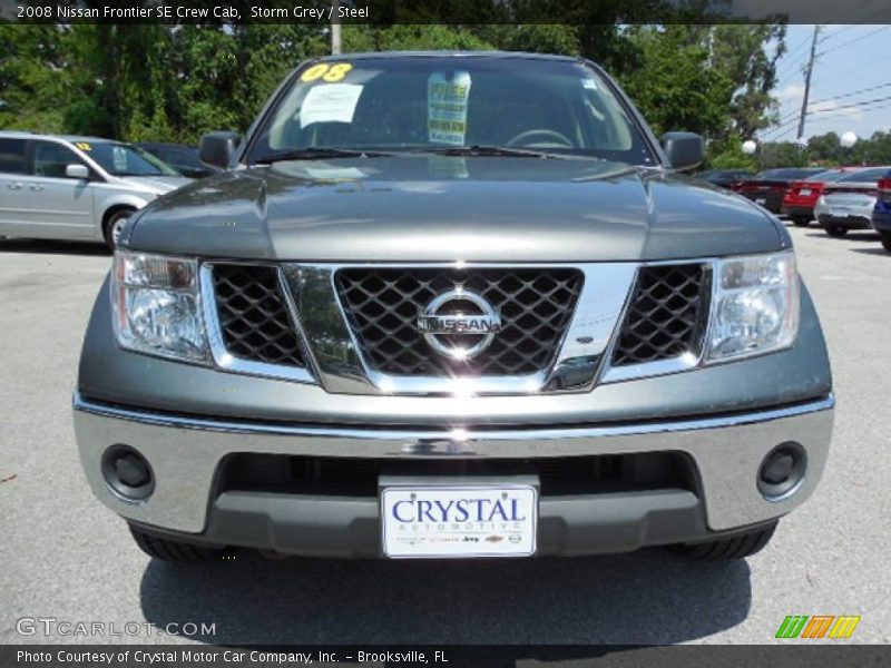 Storm Grey / Steel 2008 Nissan Frontier SE Crew Cab
