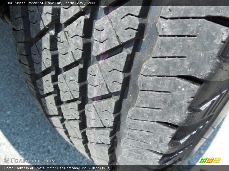Storm Grey / Steel 2008 Nissan Frontier SE Crew Cab