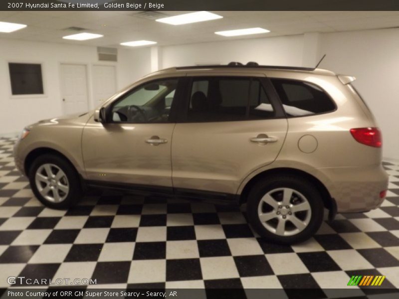 Golden Beige / Beige 2007 Hyundai Santa Fe Limited