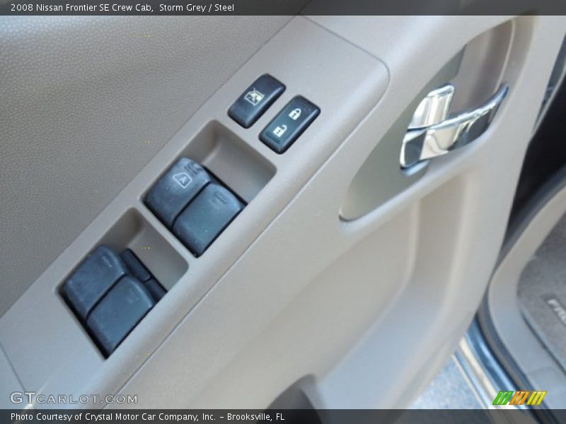 Storm Grey / Steel 2008 Nissan Frontier SE Crew Cab